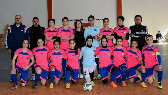 ئافره‌تانى هه‌ولێر  بوونه‌ پاڵه‌وانى فوتساڵى كوردستان